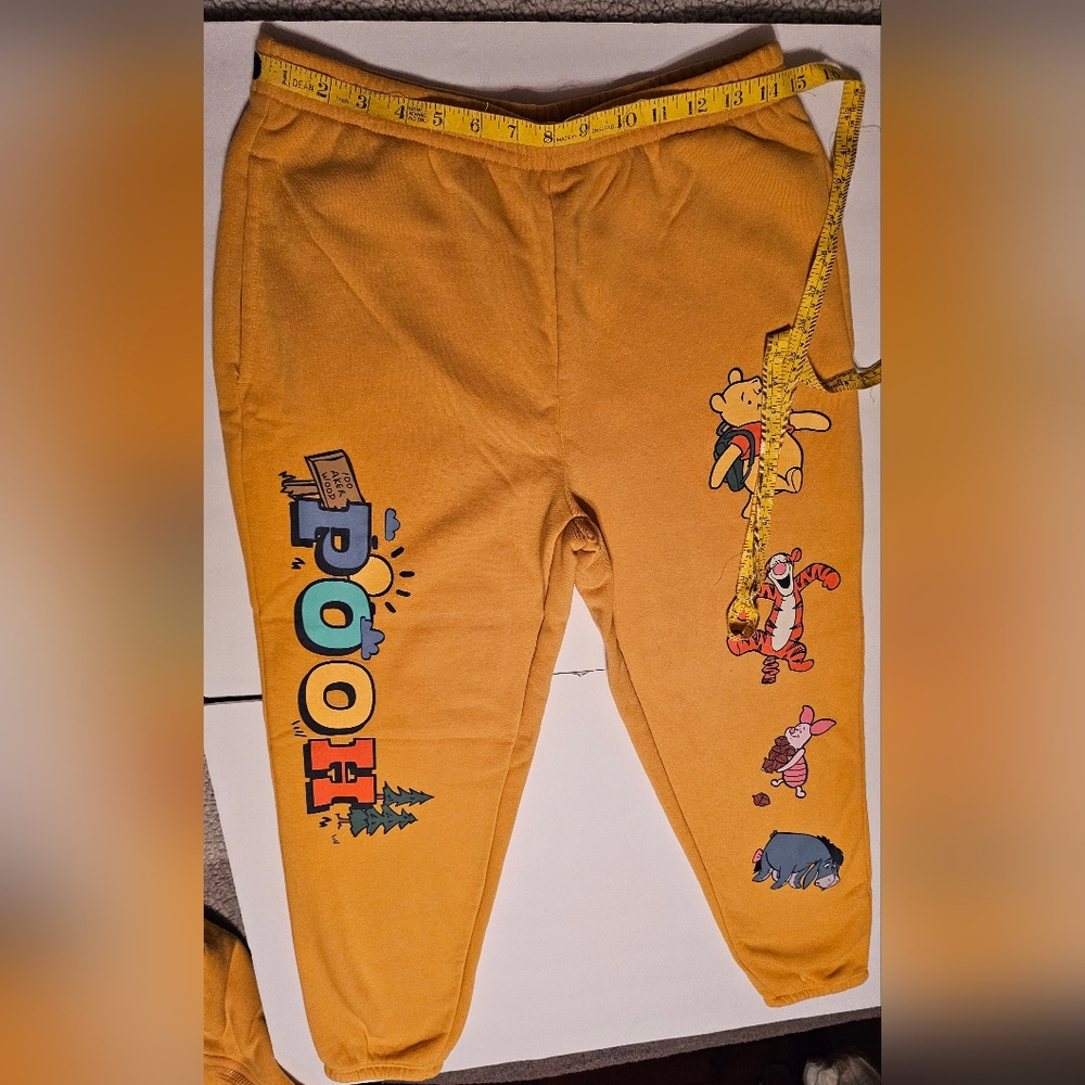 Set Disney Pooh Ladys Joggers - Mustard